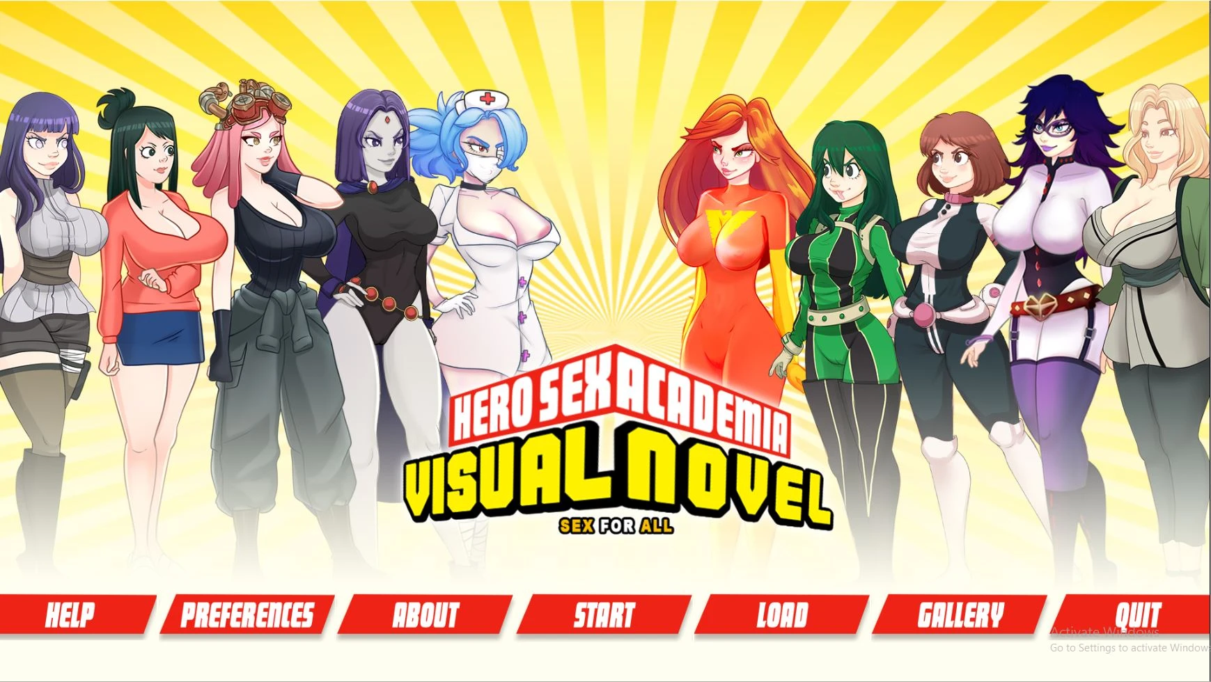 Hero Sex Academy – New Version 0.092 [SexForAll]